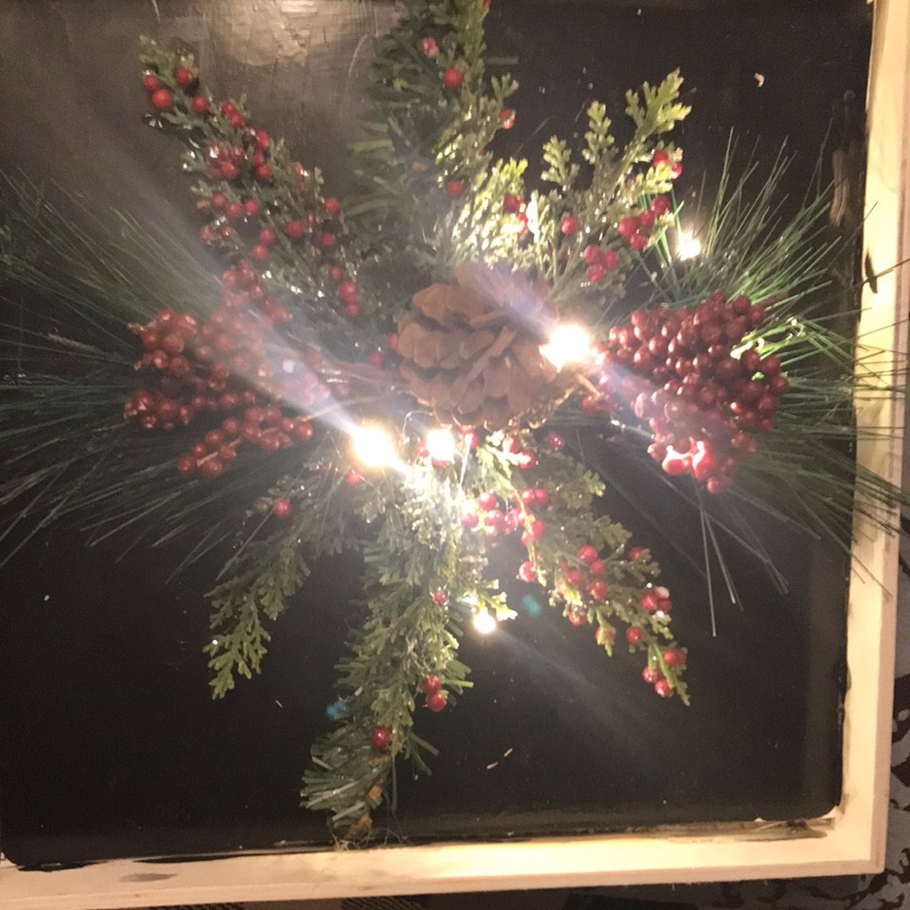 Christmas shadow box